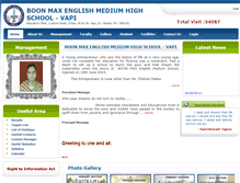 Tablet Screenshot of boonmaxschool.com